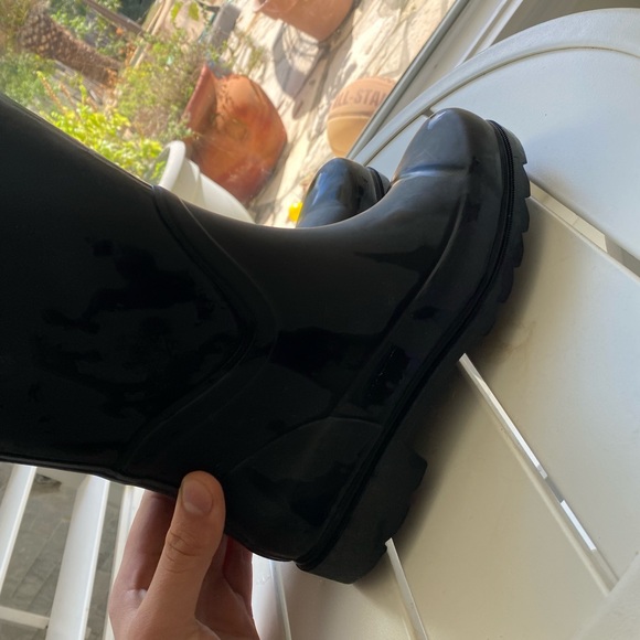 Tory Burch rain boots Women Size 7 - Picture 4 of 8